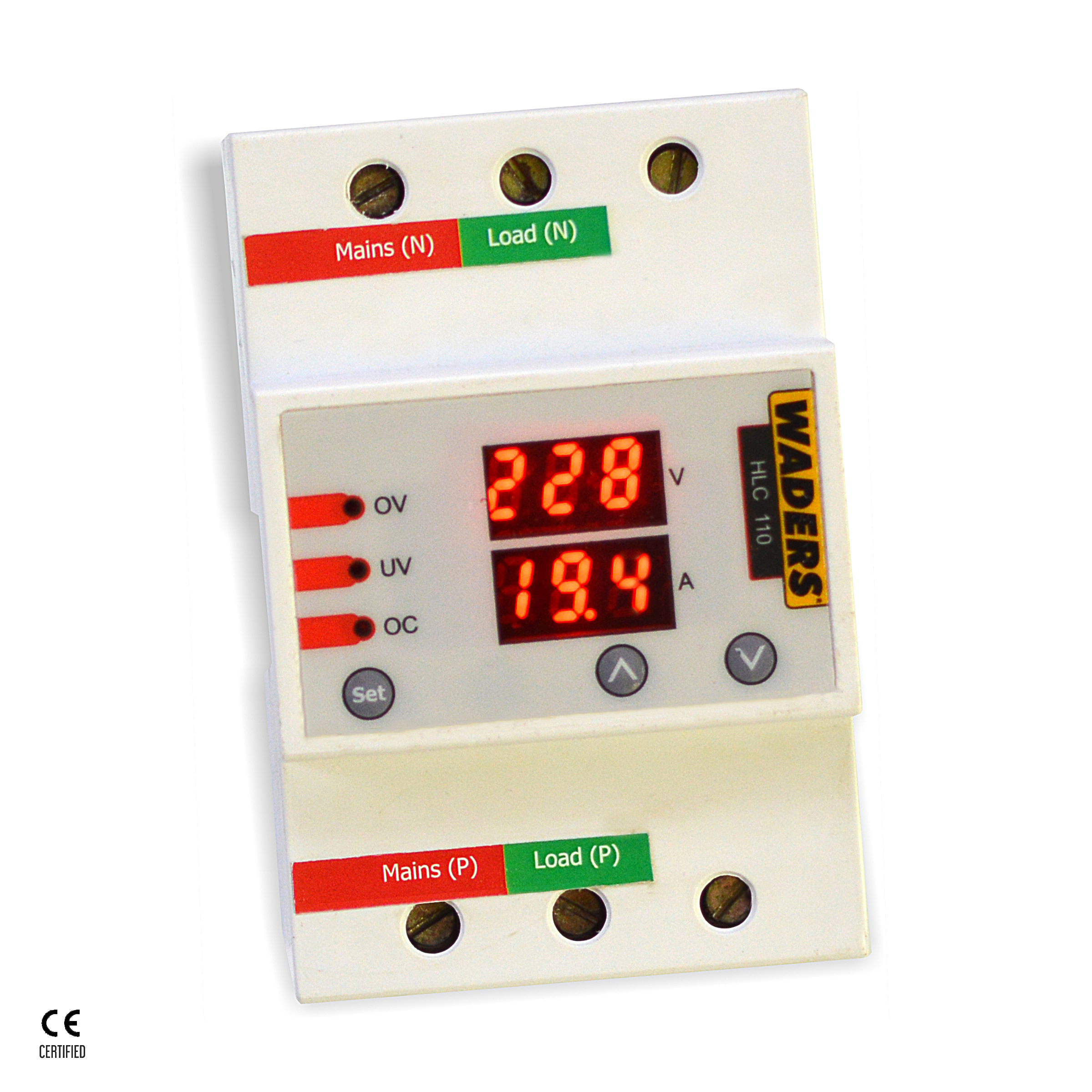 Waders Automatic Over Under Voltage & Overload Protection Device 40A 63A